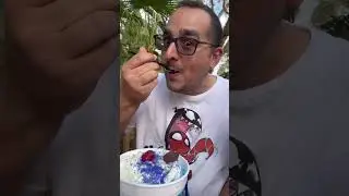 Bucket FULL of Ice Cream in SUMMER! #shorts #disneyworld #blizzardbeach #disney50th #disneyfoodvlog