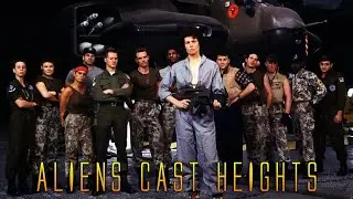 How Tall is the Cast of ALIENS?