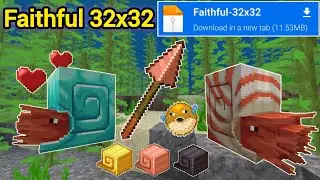 Texture Pack Faithful 32x For Minecraft Bedrock 1.21.130+ & Java 1.21.11+