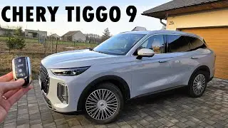 CHERY TIGGO 9 PHEV - China in premium edition TEST PL/ENG