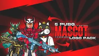5 PUBG MASCOT PACK BY ANDRO GFX | BLOOD RAVEN MASCOT LOGO | SEASON 19 MASCOT