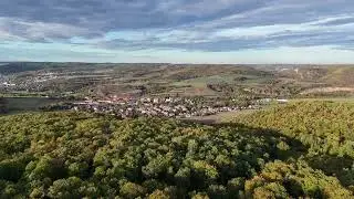 Flying over fields and trees | Drone Footage | DJI Mini 4 Pro
