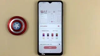 How to change the Color Palette on Samsung A04s Android 13