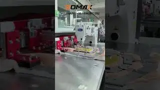 Somax SM-19P automatic pocket attaching machine with brother head #somax #sewingequipment #sewing