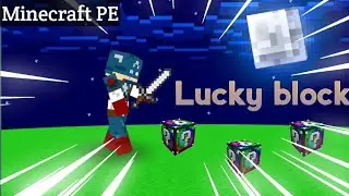 Minecraft but there are lucky block 😄😄😊