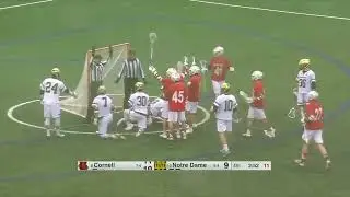 Wing Dodge Underneath - Jonathan Donville (Cornell Mens Lacrosse)