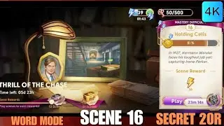 June's Journey Secrets 20r Scene 16 Holding Cells Word Mode 4k 