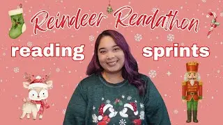 Reindeer Readathon reading sprints