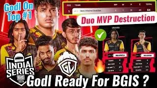 Casters  Full Shocked By Godl B2B Destruction 💛🇮🇳 Godl On Top #1 💯 Admino+Spower Duo Domination 🔥
