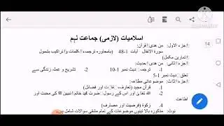 FBISE SMART SYLLABUS