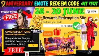 FREE FIRE REDEEM CODE TODAY JUNE 27 FREE FIRE REDEEM CODE | FF REDEEM CODE TODAY JUNE 27