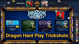 8 Ball Pool &ndash; New Season Pool Pass Maxed | Dragon Hunt Event Play Trick Shot | 8 Ball Pool