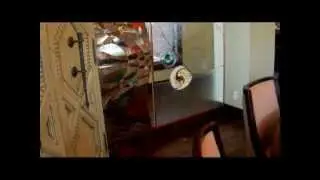 Copper Weaving Sculpture and Stained Glass Art Video