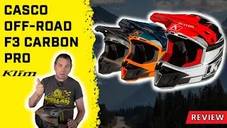 Casco moto enduro KLiM F3 Carbon Pro - TwinTrail Review