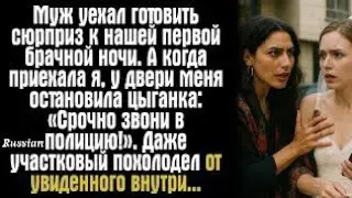 Муж уехал готовить сюрприз к нашей первой брачной ночи. А когда приехала я, у двери меня остановила?