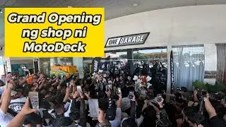 1G One Garage Grand Opening MotoDeck shop