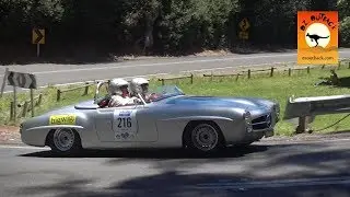 Adelaide Motorsport Festival 2017 - Norton Summit Road stage Day 3 V8 Mercedes BMW Porsche Rally