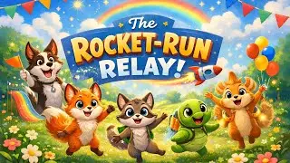 🚀🏆Kids Story 𝐂𝐎𝐔𝐑𝐀𝐆𝐄 & 𝐂𝐑𝐄𝐀𝐓𝐈𝐕𝐈𝐓𝐘 WIN the Race🦊🏁Adventure Stories for Kids ⚡︎Low Stimulation Bedtime