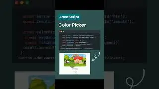 Color Picker in JavaScript #js #javascript #code #short