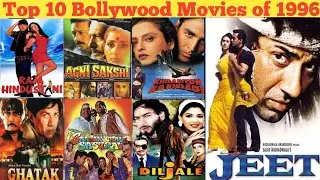Top 10 Bollywood Movies of 1996। Top 10 Highest Grossing Movies of 1996। Movies Verdict।🔥🔥🔥