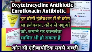 Enrofloxacin Antibiotic-Oxytetracycline Antibiotic Injection||King of all Antibiotics/Kab kase de
