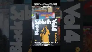 #blacksabbath #heavymetal #1972 #1970s #1970smusic #1970srock #70s #70smusic #cd #cds #collection