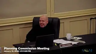 Planning Commission Meeting - January 13, 2026