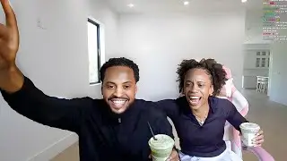 QUARTER ZIPS & MATCHA FT. LIL SIS *DAY 2 IN LA!*