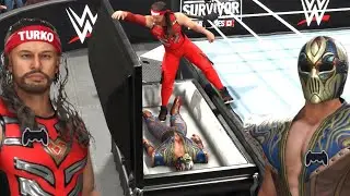 MEZARA GÖMME KEMER MAÇI 😱 TURKO VS PİSİKO ! WWE 2K25 KARİYER 8.BÖLÜM