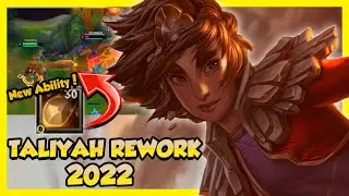 Taliyah Rework 2022 Gameplay Impressions/Opinions | PBE | Erick Dota