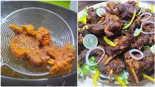 Crispy Fried Mutton Chops Recipe 😋 || Chatpate aur Mazedar Mutton Chops || Mutton Starter by Saba ✨️