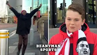 Manchester United Fans At Old Trafford React To Ole Gunnar Solskjaer Sacking