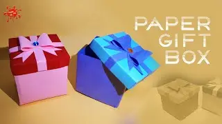 How To Make Gift Box || DIY GIFT BOX || Easy Paper Craft Ideas