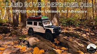 LAND ROVER DEFENDER  D110 Fall Trail & Crawling. Canada.