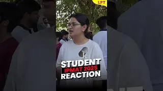 IPMAT Indore 2025 students review #shorts