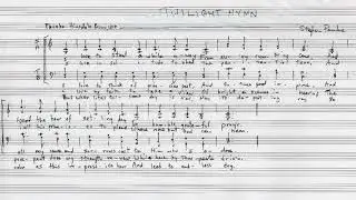 Twilight Hymn &ndash; Stephen Paulus