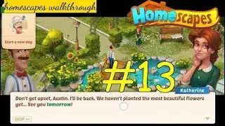 Homescapes Story Garden Day 1 Gameplay Walkthrough