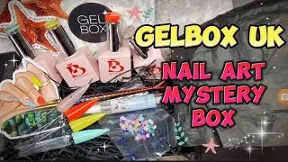 NAIL ART MYSTERY BOX! | GELBOX UK JULY MONTHLY SUB BOX