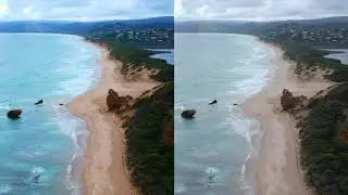 DJI Spark unedited vs edited footage upscale to 4K..