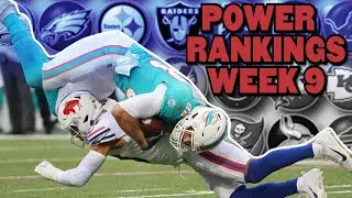 NFL Week 9 Power Rankings
