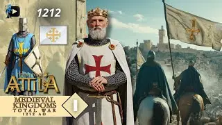 Jean de Brienne - Roi de J&eacute;rusalem - Total War Attila Medieval Kingdoms 1212AD #1 (FR)