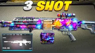 new *3 SHOT* RAAL MG is META in WARZONE 4! 😲 (Best RAAL MG Class Setup) - BO6