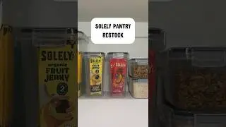 Solely is the ultimate pantry staple 🥭🤩🙌🏼#solely #healthysnack #restock #pantry
