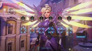 Mercy 6 Rez Achievement Overwatch (Cute Spray)