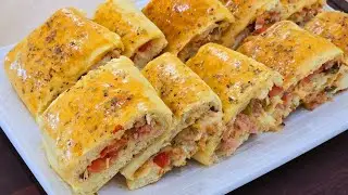 BAURU DE QUEIJO, PRESUNTO E FRANGO! O SALGADO MAIS VENDIDO NAS PADARIAS E LANCHONETES