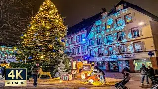 Haguenau France 🇫🇷 4K Christmas Market Walking Tour 2022