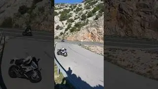 M1000rr akrapovich gp downshifts #popsandbangs  #bestroad #intheworld