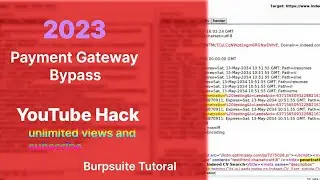 YouTube Hacks: Unlock Unlimited Views & Subs Using Burp Suite. payment gateway bypass