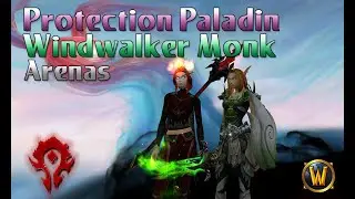 2v2 Arenas Protection Paladin / Windwalker Monk - Shadowlands 9.0 PvP