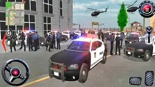 New Police Car Chase Simulator 3D Game Real Cop Cars Driving 2025 Android Gameplay